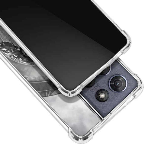 The Justice League (2017) Cyborg Poster Moto G Play 5G (2025) Clear Case